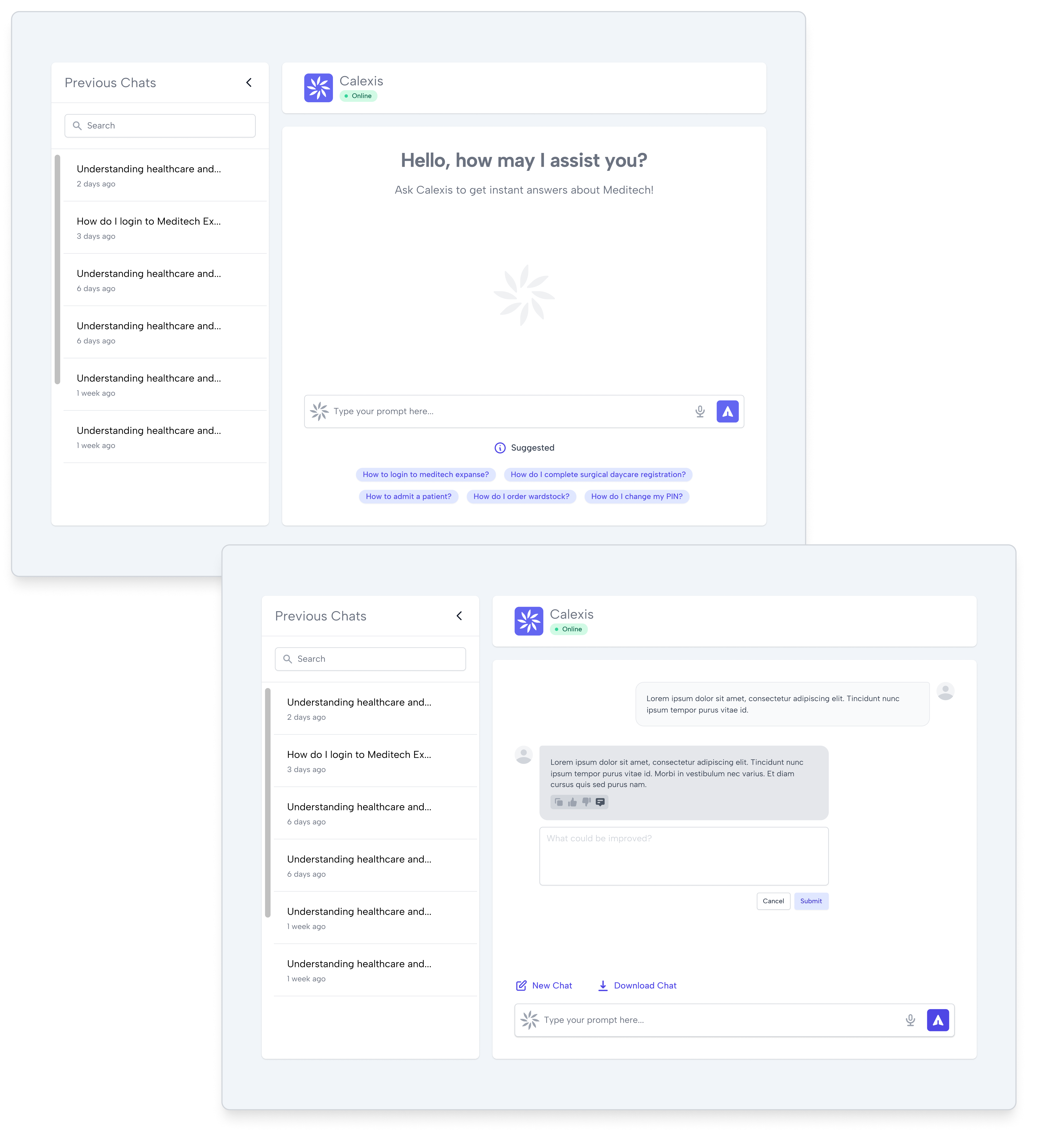Improved high-fidelity designs