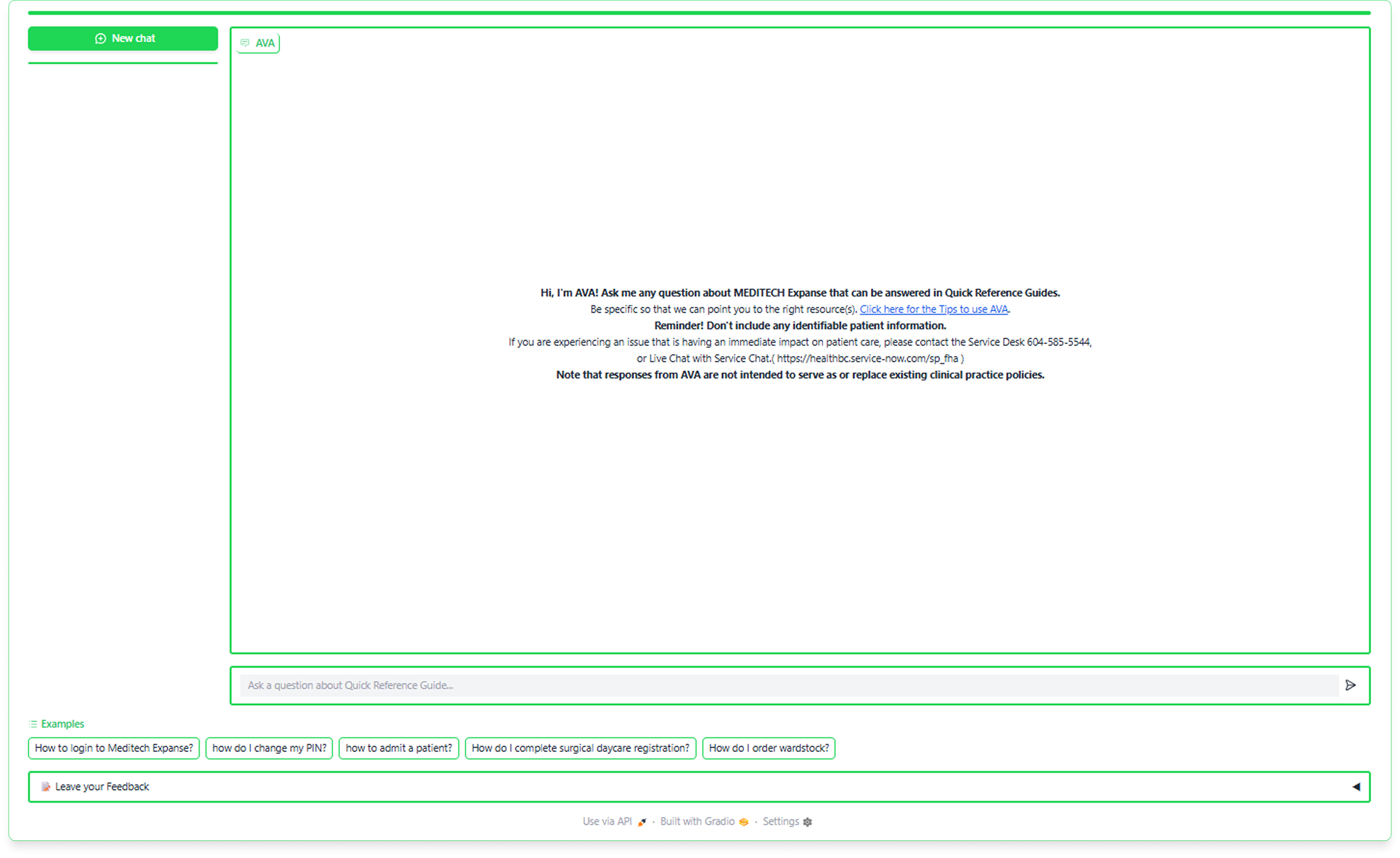 Advance IT support user flow