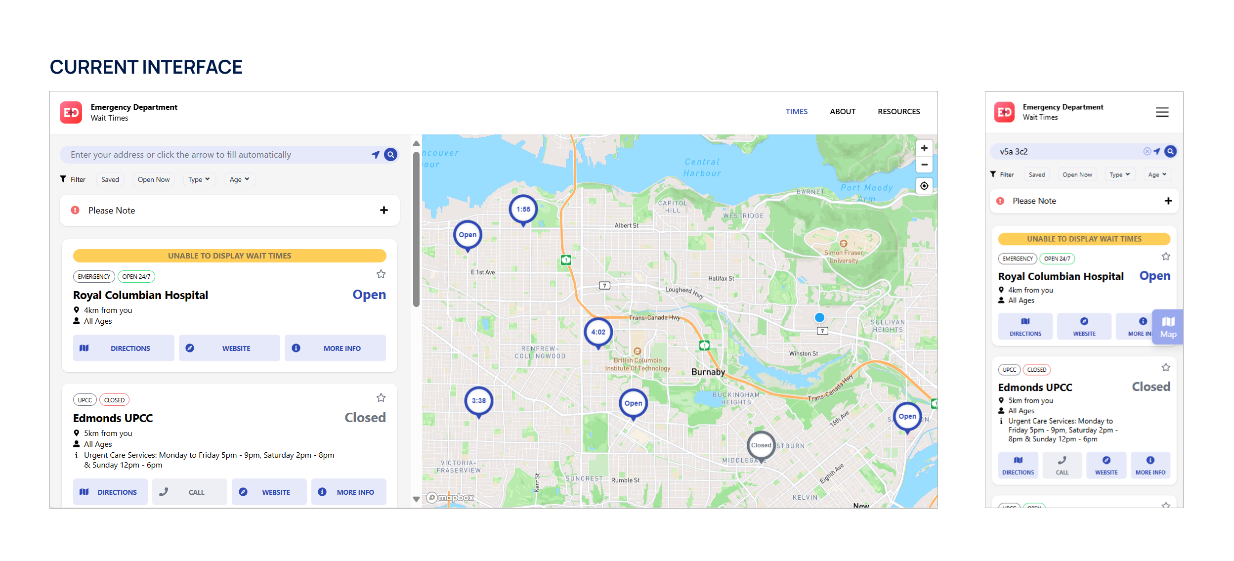 Emergency Department Wait Times Website Updates - Image 2