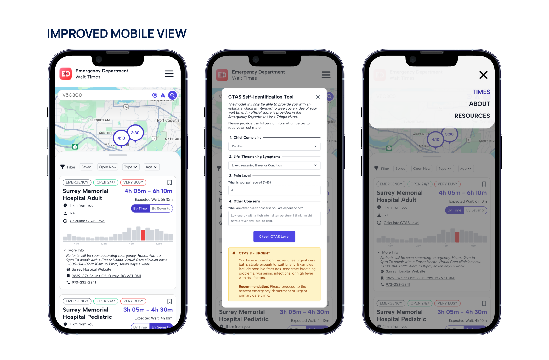Emergency Department Wait Times Website Updates - Image 1